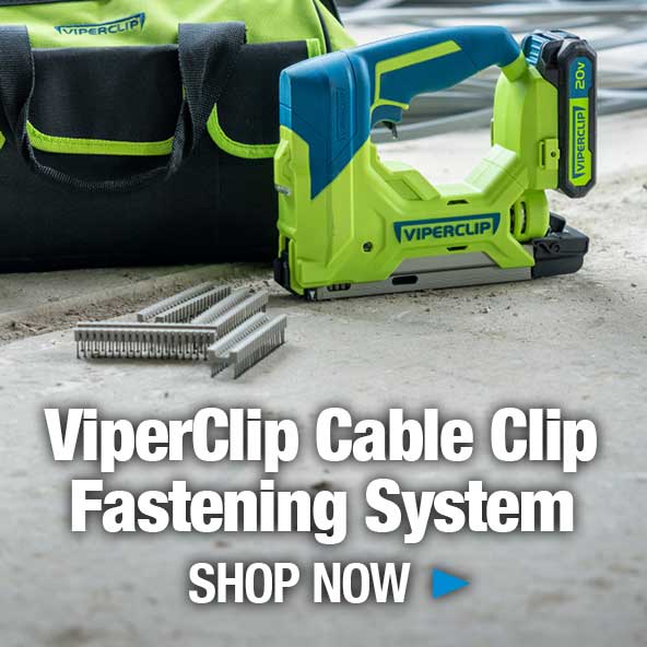 ViperClip Cable Clip Fastening System